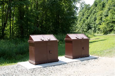 bear proof trash bin.